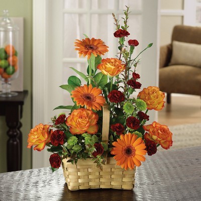 Orange Mix Basket