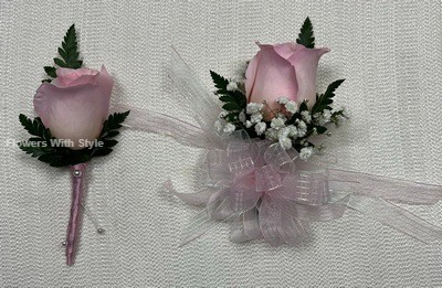 Rose Corsage & Bout