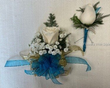 Rose Corsage & Bout